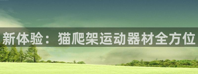 意昂体育5(KGAME)平台是正规平台吗知乎：新体验：猫爬架